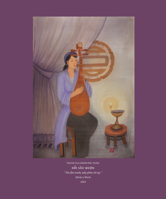 Họa sĩ Ngọc Mai lần nữa chạm tới nỗi đau chinh phụ - Ảnh 5.