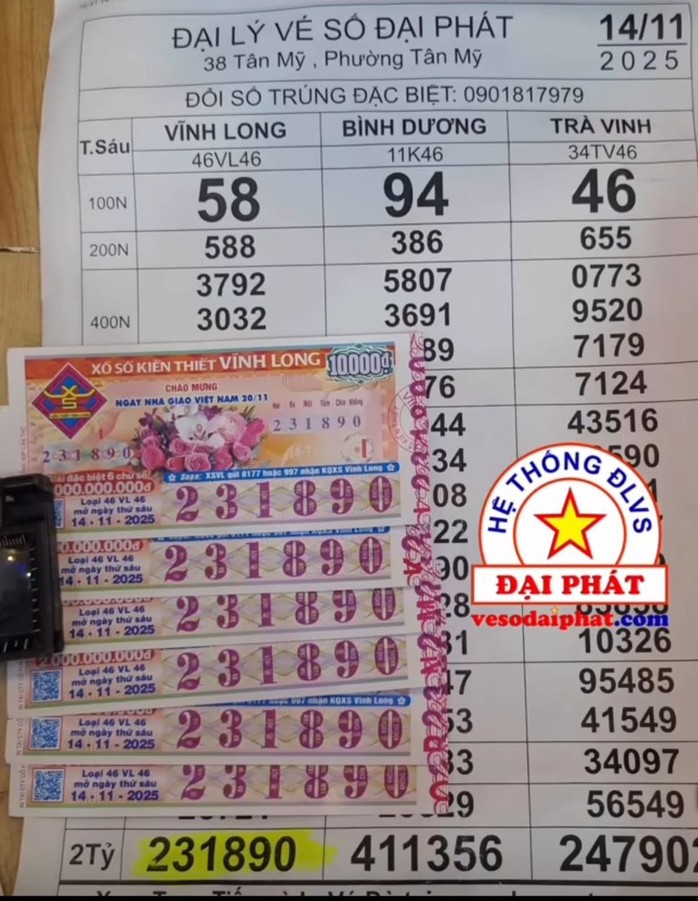 Xổ số miền Nam: Nhiều người trúng lớn vé số tại TP HCM , Long An , Bình Phước , Vĩnh Long - Ảnh 4. Xổ số miền Nam: Nhiều người trúng lớn vé số tại TP HCM , Long An , Bình Phước , Vĩnh Long - Ảnh 4.