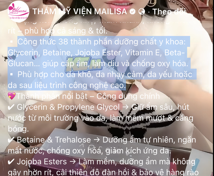 126 sản phẩm mỹ phẩm của Mailisa được cấp phiếu công bố - Ảnh 5.