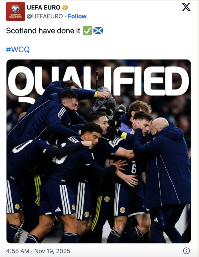 Thắng nghẹt thở Đan Mạch, "ngựa ô" Scotland góp mặt  World Cup sau 28 năm - Ảnh 9.
