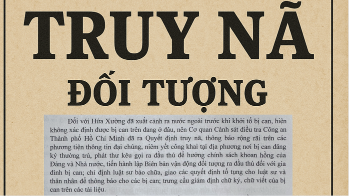 Công an TP HCM truy nã Hứa Xường, em ruột đại gia Hứa Thị Phấn - Ảnh 1.