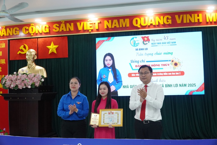 Xã Bình Lợi phấn đấu có 8 trường đạt chuẩn quốc gia vào năm 2030 - Ảnh 3.