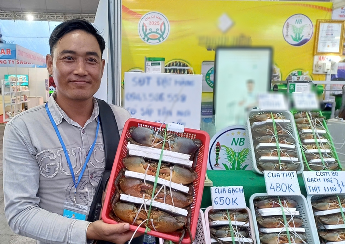 Vì sao cua Cà Mau được người tiêu dùng trong nước và quốc tế ưa chuộng? - Ảnh 3.