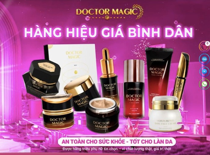 Mỹ phẩm Doctor Magic được cấp phép thế nào trước khi chủ Mailisa bị bắt? - Ảnh 3.