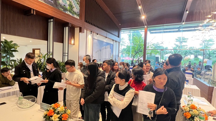 Công an chứng kiến lễ bốc thăm mua nhà ở xã hội ở khu đô thị hiện đại bậc nhất Huế - Ảnh 1.