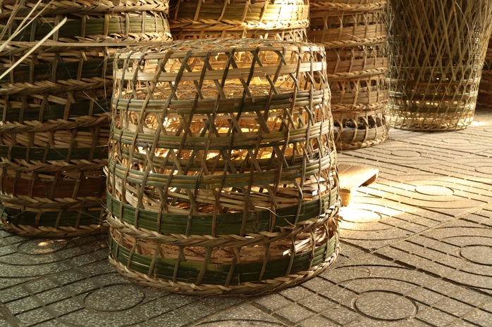 Nghề giỏ trạc - một phần ký ức của Xuân Thới Sơn - Ảnh 3.