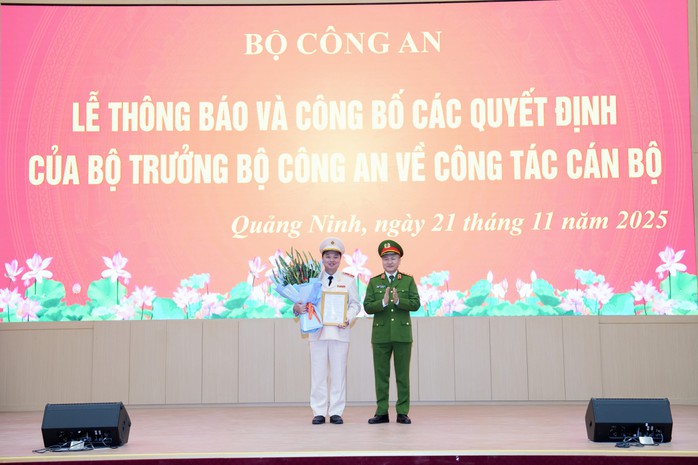 Thiếu tướng Nguyễn Tiến Trung làm Giám đốc Công an tỉnh Quảng Ninh từ 21 - 11 - Ảnh 1.
