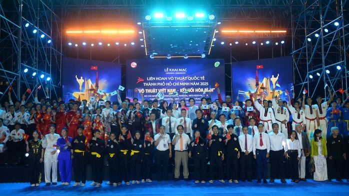 Liên hoan võ thuật quốc tế TP HCM 2025: Võ thuật Việt Nam - Kết nối hòa bình - Ảnh 3.