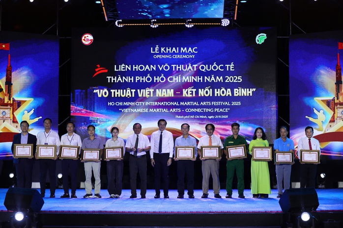 Liên hoan võ thuật quốc tế TP HCM 2025: Võ thuật Việt Nam - Kết nối hòa bình - Ảnh 2.
