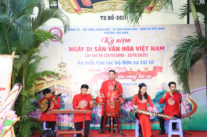 Phường Tân Định, TPHCM kỉ niệm Ngày di sản Văn hóa Việt Nam - Ảnh 5.