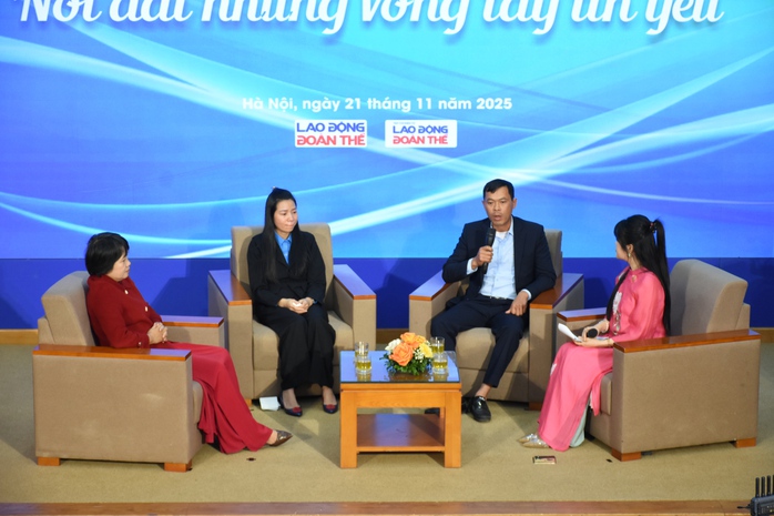 Trao giải cuộc thi viết "Vòng tay công đoàn" lần thứ V  - Ảnh 4.