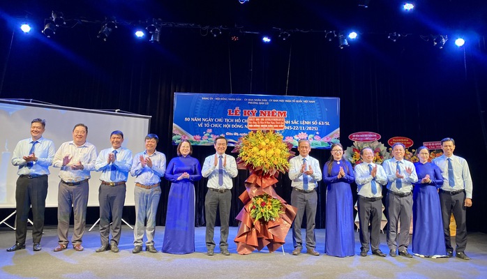 Phường Bàn Cờ, TPHCM ra mắt mô hình đột phá "3 Dám - 3 Cùng" - Ảnh 1.