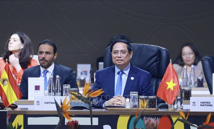 Thủ tướng Phạm Minh Chính tham dự Hội nghị Thượng đỉnh G20 tại Nam Phi - Ảnh 3. Thủ tướng Phạm Minh Chính tham dự Hội nghị Thượng đỉnh G20 tại Nam Phi - Ảnh 3.