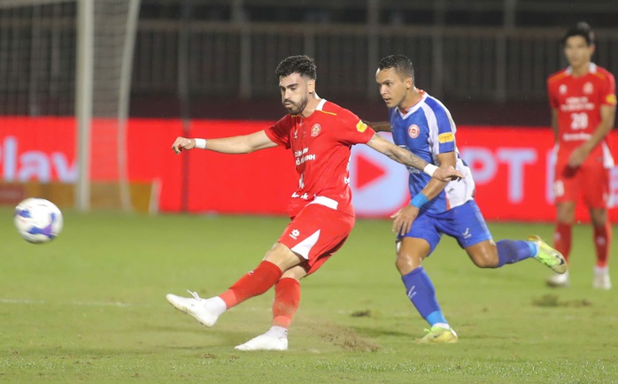 CLB Công an TP HCM "đè bẹp" đội bóng Hạng nhất ở Cúp Quốc gia - Ảnh 1.