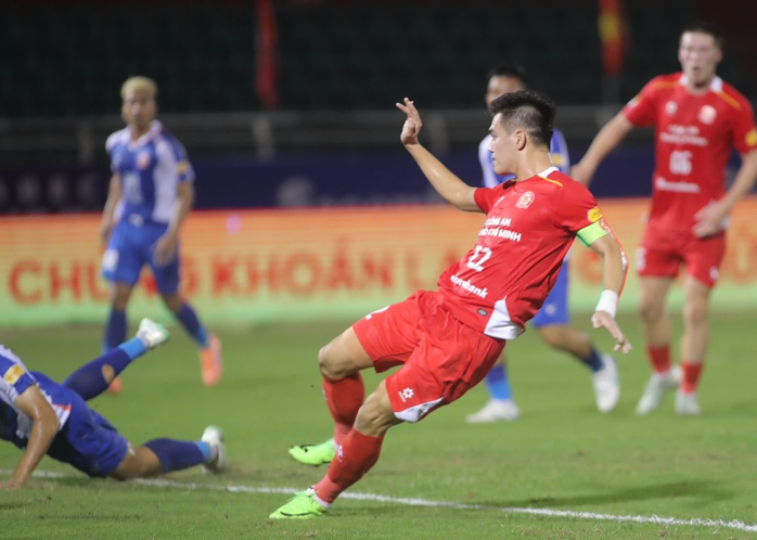 CLB Công an TP HCM "đè bẹp" đội bóng Hạng nhất ở Cúp Quốc gia - Ảnh 2.