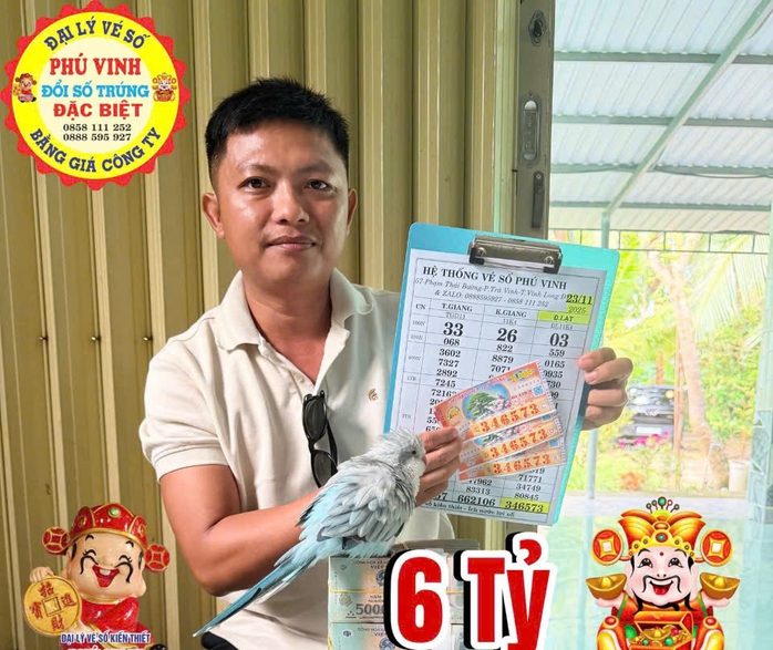 Xổ số miền Nam: Cách đổi thưởng độc đáo của người trúng đặc biệt 3 tờ vé số - Ảnh 1.