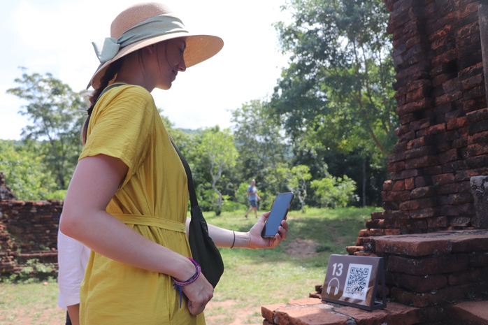 Số hóa toàn bộ kiến trúc đền tháp Mỹ Sơn - Ảnh 1.