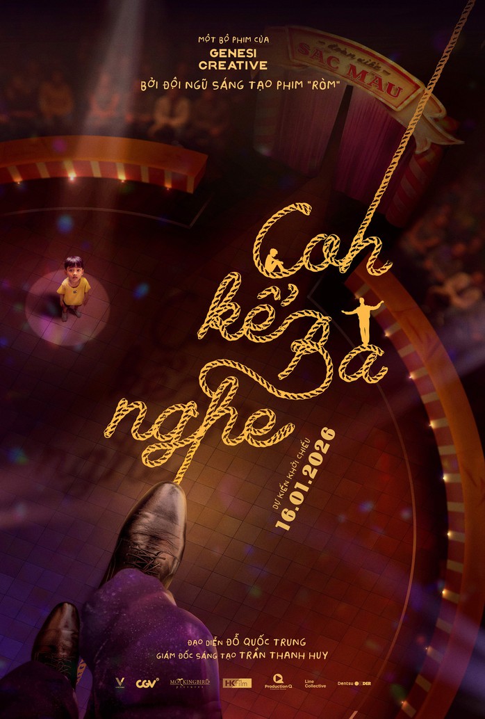 Đạo diễn "Ròm" đưa nghề xiếc lên màn ảnh rộng - Ảnh 1.