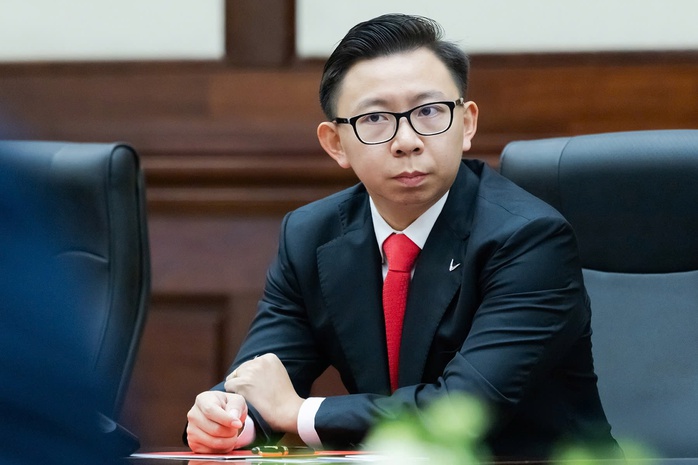 Con trai tỉ phú Phạm Nhật Vượng làm Tổng giám đốc VinMetal - Ảnh 1.