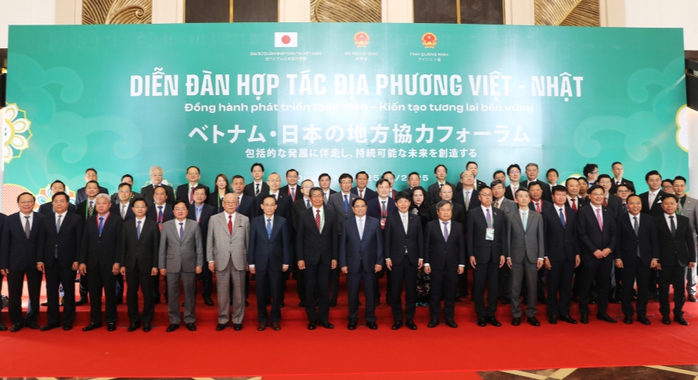 Diễn đàn hợp tác địa phương Việt Nam - Nhật Bản thảo luận, kiến tạo mô hình hợp tác mới - Ảnh 1.