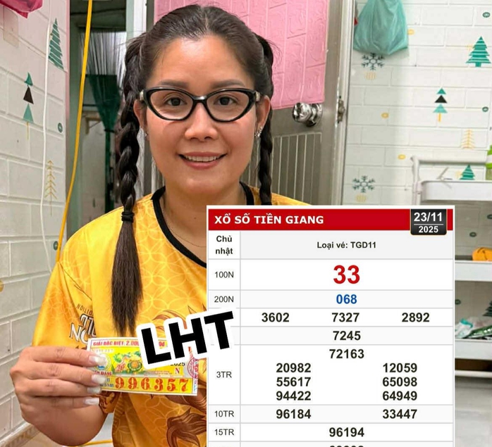 Người phụ nữ Tây Ninh trúng đặc biệt xổ số miền Nam đổi thưởng tiền tỉ trong đêm - Ảnh 2. Người phụ nữ Tây Ninh trúng đặc biệt xổ số miền Nam đổi thưởng tiền tỉ trong đêm - Ảnh 2.
