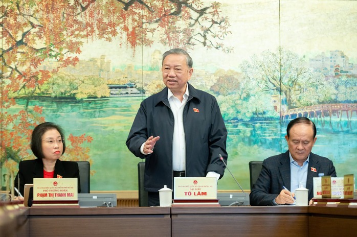 Tổng Bí thư Tô Lâm: Mục tiêu của tăng trưởng là để người dân được thụ hưởng  - Ảnh 1.