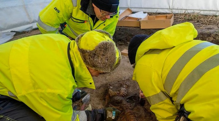 Mộ phần "công chúa Viking" 1.200 năm chứa điều không thể giải thích - Ảnh 1.