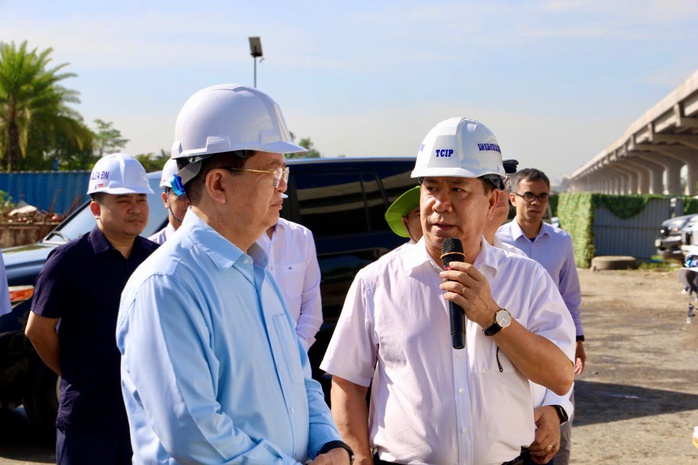 Những cây số Vành đai 3 đầu tiên sắp thông xe đạt tiến độ ra sao? - Ảnh 2.