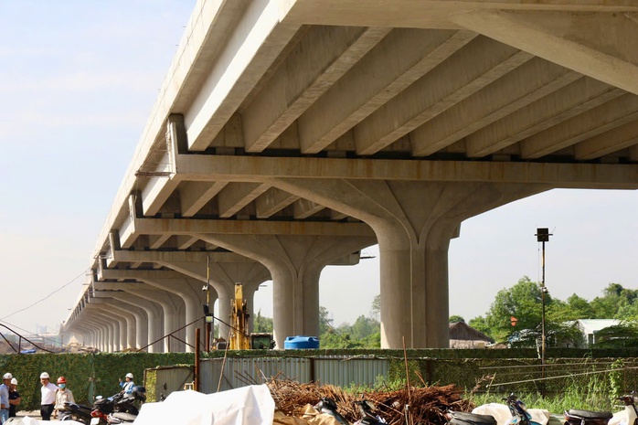 Những cây số Vành đai 3 đầu tiên sắp thông xe đạt tiến độ ra sao? - Ảnh 15.