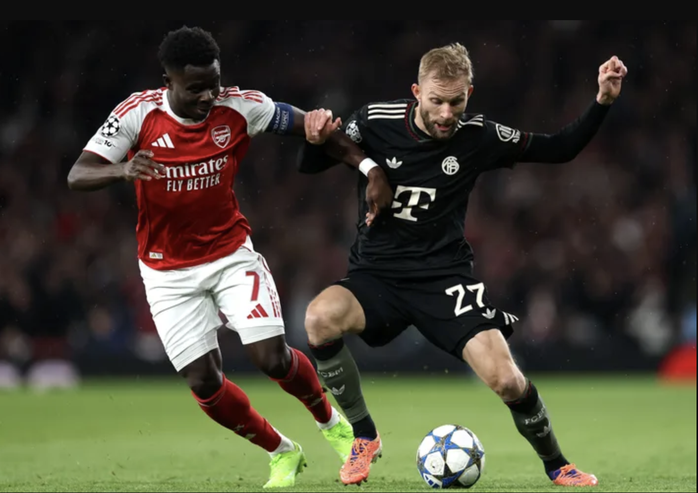 Đại phá Bayern Munich, Arsenal ngạo nghễ trên đỉnh Champions Leaague - Ảnh 1.