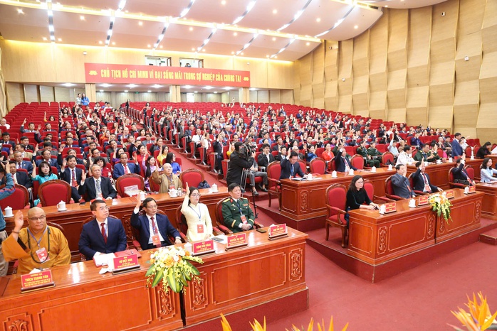 Ông Phạm Văn Lập tái cử Chủ tịch Uỷ ban MTTQ Việt Nam TP Hải Phòng nhiệm kỳ 2025 - 2030 - Ảnh 2.