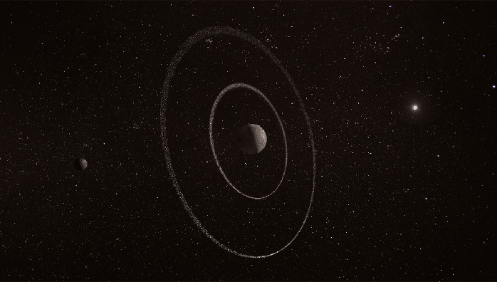 Hệ Mặt Trời xuất hiện mặt trăng mới và cạnh 2 cấu trúc bí ẩn - Ảnh 1.