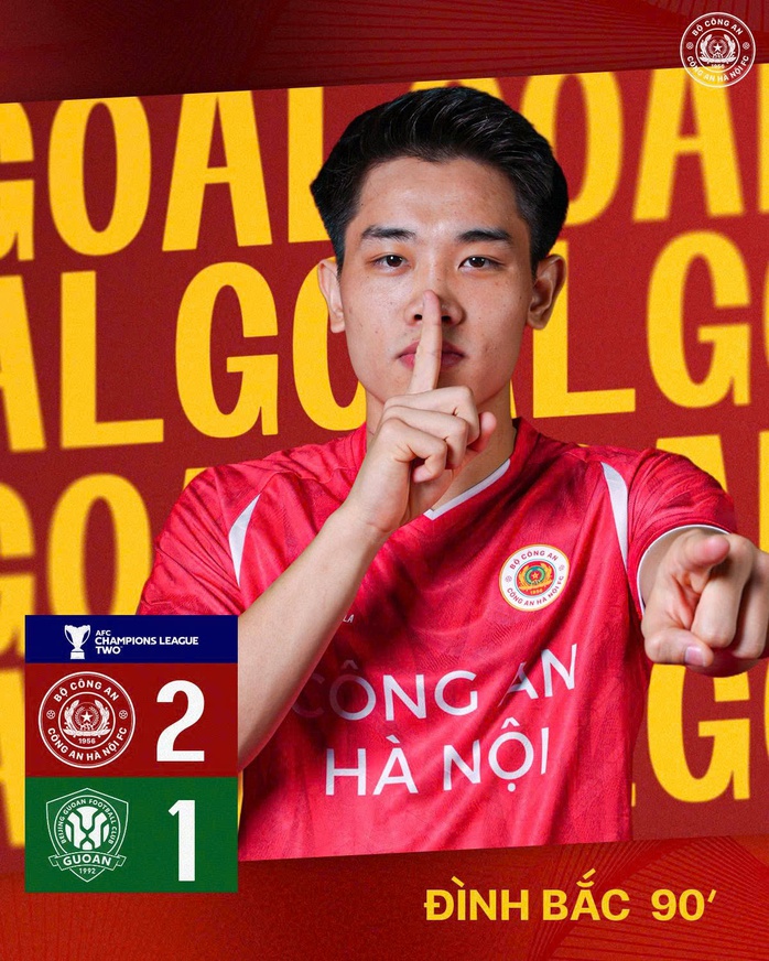 Đình Bắc tỏa sáng, CAHN vượt qua vòng bảng AFC Champions League Two - Ảnh 3.