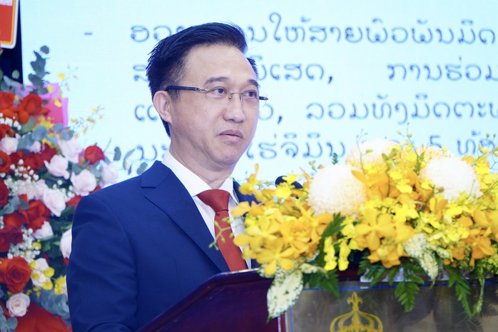 Kỷ niệm 50 năm Quốc khánh Lào tại TP HCM: Mối quan hệ Việt - Lào vững bền - Ảnh 3. Kỷ niệm 50 năm Quốc khánh Lào tại TP HCM: Mối quan hệ Việt - Lào vững bền - Ảnh 3.