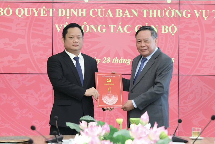 Ông Vũ Minh Tuấn làm Phó Trưởng Ban Tuyên giáo và Dân vận Thành ủy Hà Nội - Ảnh 1.