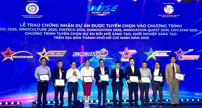 Một dự án phần mềm quản lý suất ăn bán trú được trao chứng nhận xuất sắc về đổi mới, sáng tạo - Ảnh 1.