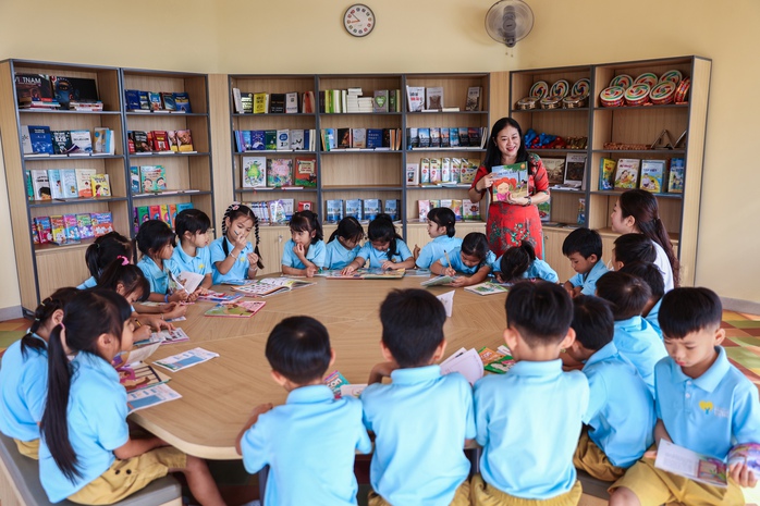 Ngôi trường đầy ắp yêu thương của Chi Bảo - Ảnh 2.