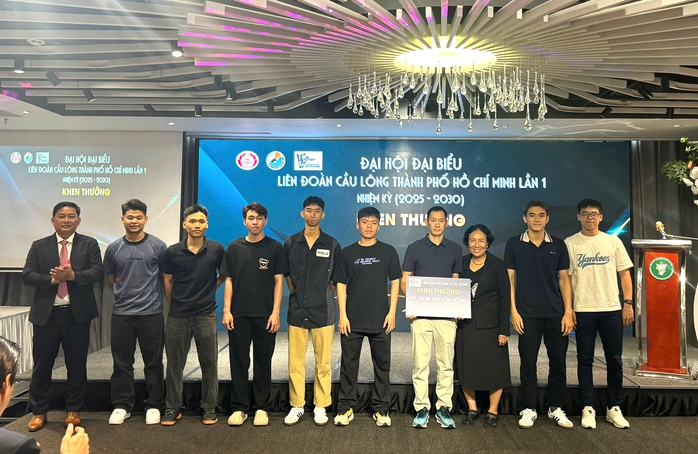 Doanh nhân Nguyễn Phương Nam làm chủ tịch Liên đoàn Cầu lông TP HCM - Ảnh 3.