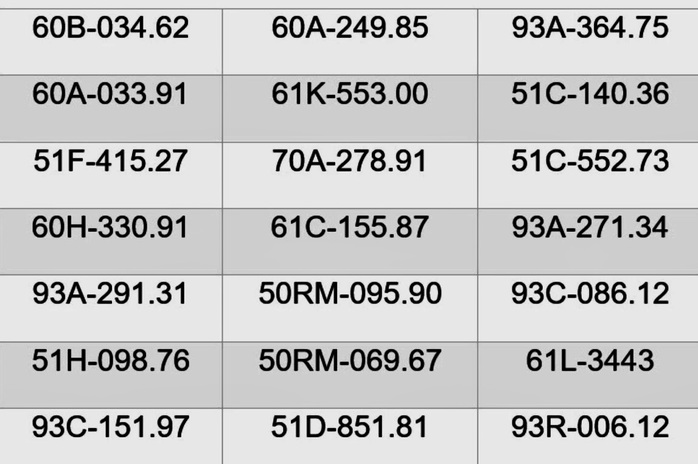 Danh sách 35 xe vượt đèn đỏ bị phạt nguội ở Đồng Nai - Ảnh 1.