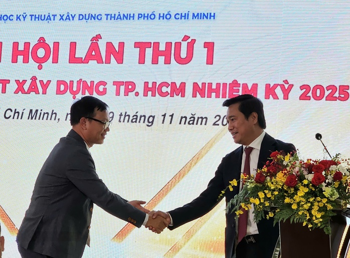 TS Lê Như Thạch giữ chức Chủ tịch Hội Khoa học Kỹ thuật Xây dựng TPHCM - Ảnh 3.