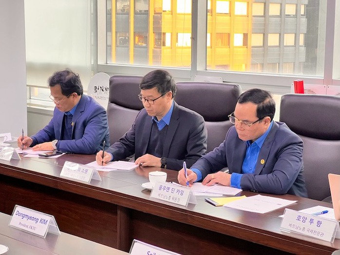 Công đoàn Việt Nam - Hàn Quốc mở rộng hợp tác trong bối cảnh chuyển đổi số - Ảnh 1.