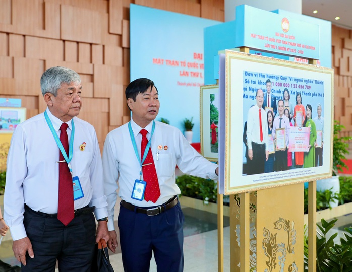 Khai mạc Đại hội MTTQ Việt Nam TPHCM lần thứ I: Đoàn kết xây dựng TPHCM phát triển bền vững - Ảnh 7.