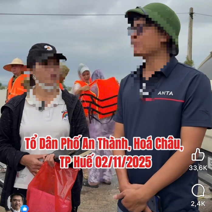 Nữ cán bộ khu phố đính chính thông tin xin hàng cứu trợ lũ lụt ở Huế - Ảnh 1. Nữ cán bộ khu phố đính chính thông tin xin hàng cứu trợ lũ lụt ở Huế - Ảnh 1.