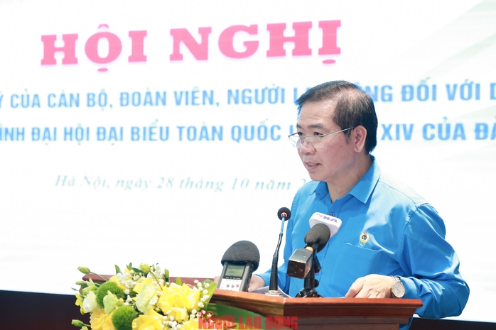 Công đoàn Thủ đô góp ý cho dự thảo văn kiện Đại hội XIV của Đảng - Ảnh 1. Công đoàn Thủ đô góp ý cho dự thảo văn kiện Đại hội XIV của Đảng - Ảnh 1.