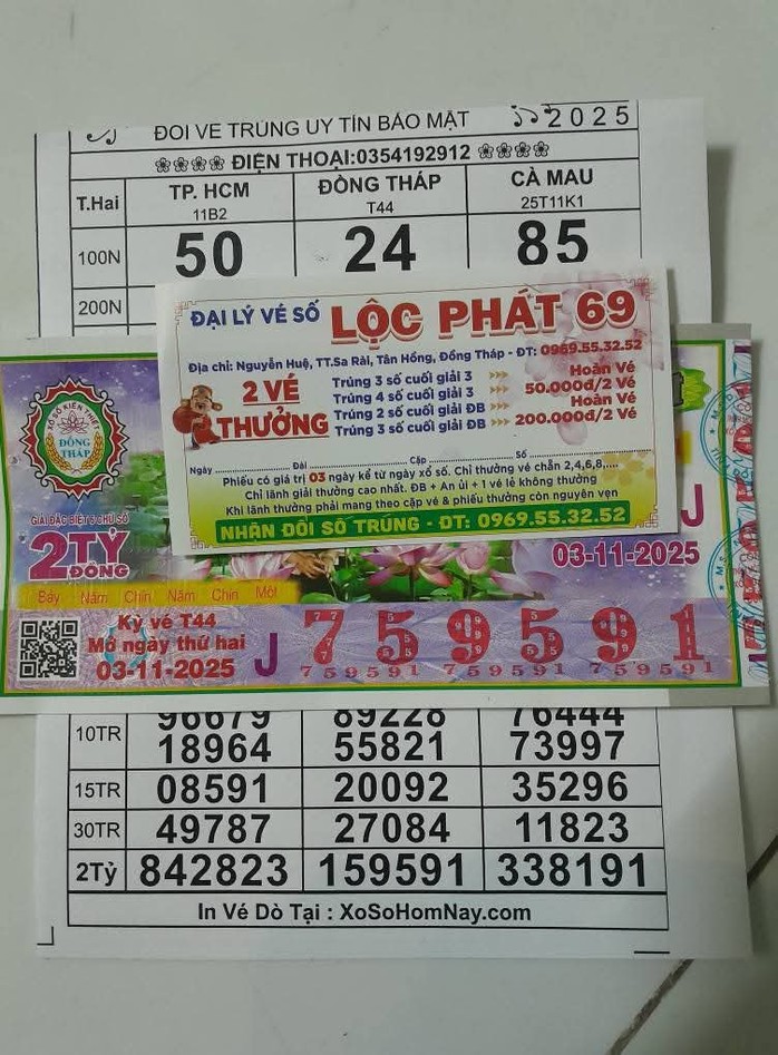 Kết quả Xổ số miền Nam ngày 3 - 11: Giải đặc biệt tại Đồng Tháp và TP HCM - Ảnh 5.
