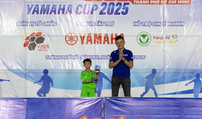 Đội bóng TH Nguyễn Văn Luông "thống trị" Champions A tại Yamaha Cup 2025 - Ảnh 2.