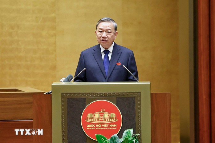 Tổng Bí thư Tô Lâm: Gợi mở 5 yêu cầu cụ thể về góp ý dự thảo Văn kiện Đại hội XIV của Đảng - Ảnh 1.