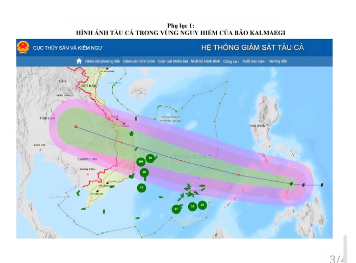 Đắk Lắk yêu cầu 24 tàu cá tránh bão Kalmaegi để bảo đảm an toàn - Ảnh 1. Đắk Lắk yêu cầu 24 tàu cá tránh bão Kalmaegi để bảo đảm an toàn - Ảnh 1.