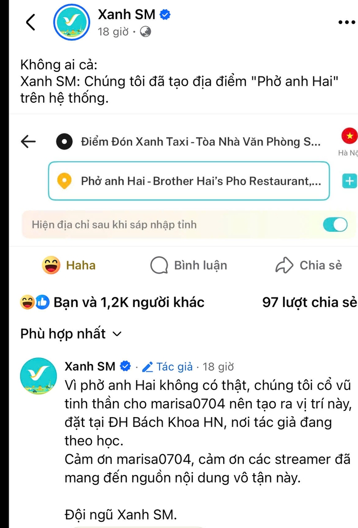 Thương hiệu Việt rầm rộ “đu trend” Phở anh Hai, mạng xã hội dậy sóng - Ảnh 2.