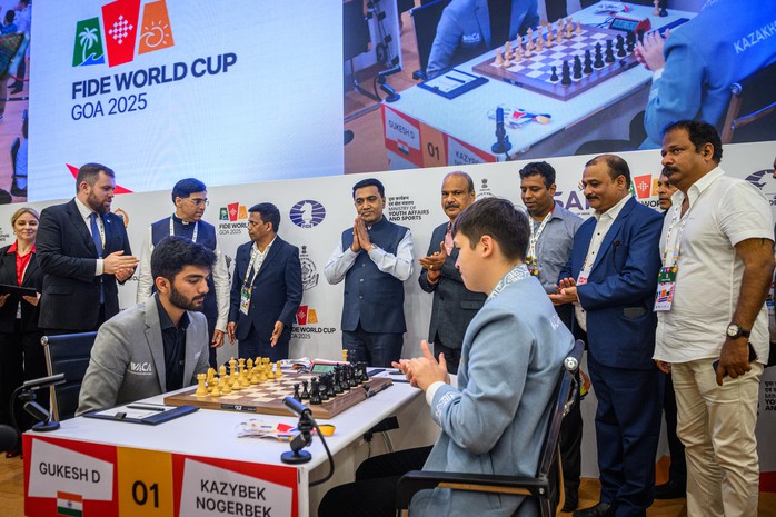 Lê Quang Liêm vào vòng ba, World Cup cờ vua sốc với cao thủ - Ảnh 5.